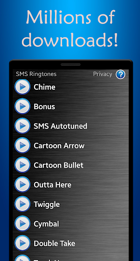SMS Ringtones - عکس برنامه موبایلی اندروید
