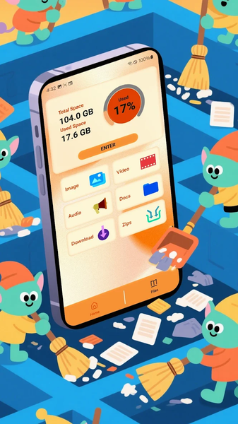Clear Storage Space - Image screenshot of android app