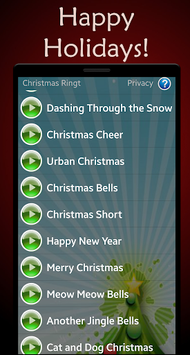 Christmas Ringtones - Image screenshot of android app