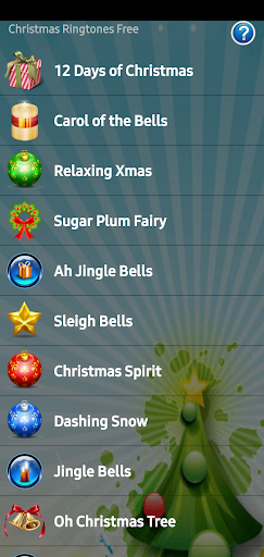 Christmas Ringtones - عکس برنامه موبایلی اندروید