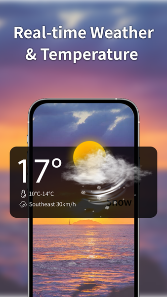 Weather Clear - عکس برنامه موبایلی اندروید