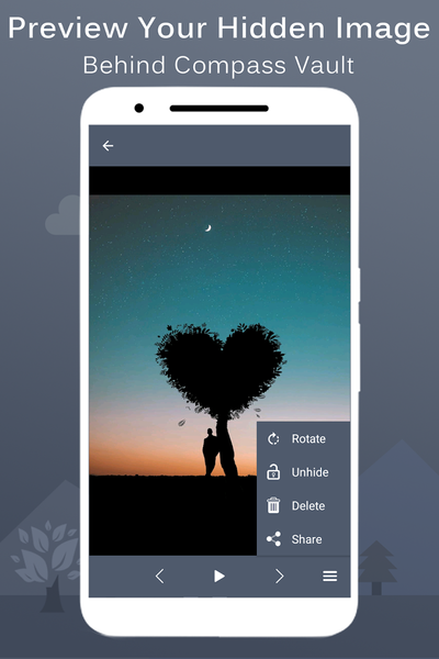 Compass Vault - Gallery Locker - Image screenshot of android app