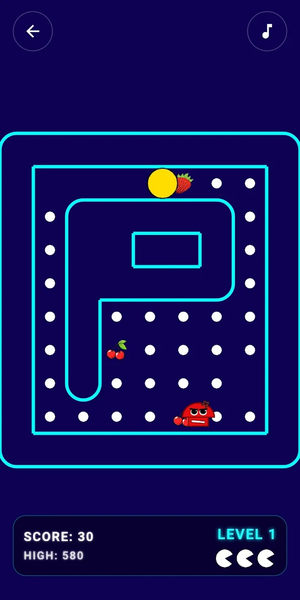 PackManner - Gameplay image of android game