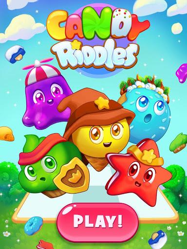 Candy Riddles: Match ۳ Game - عکس بازی موبایلی اندروید