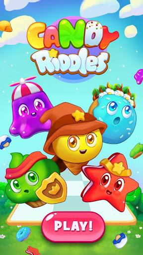 Candy Riddles: Match ۳ Game - عکس بازی موبایلی اندروید