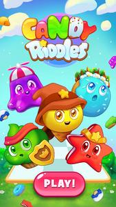 Candy Riddles: Match 3 Puzzle - عکس بازی موبایلی اندروید