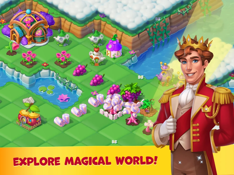 Fairyland: Merge & Magic - عکس بازی موبایلی اندروید