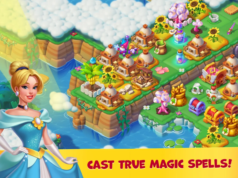 Fairyland: Merge & Magic - عکس بازی موبایلی اندروید