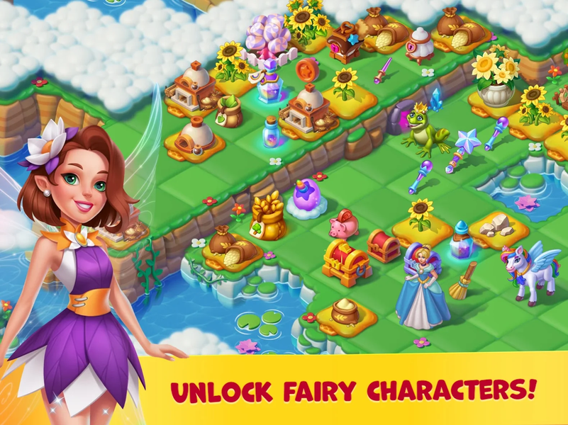 Fairyland: Merge & Magic - عکس بازی موبایلی اندروید