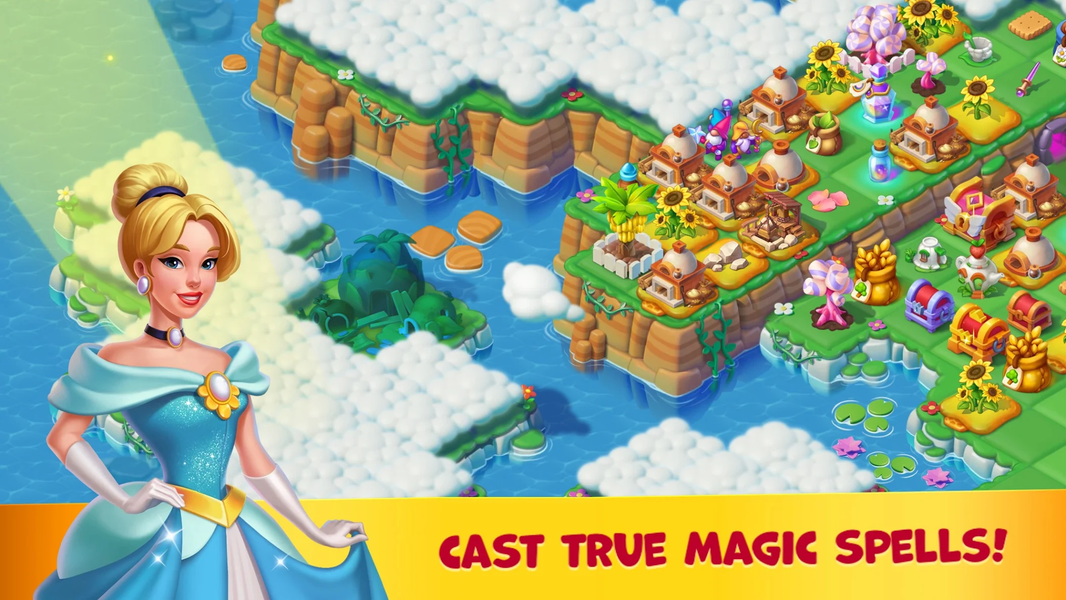 Fairyland: Merge & Magic - Gameplay image of android game