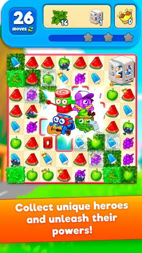 Sugar Heroes - match 3 game - Gameplay image of android game