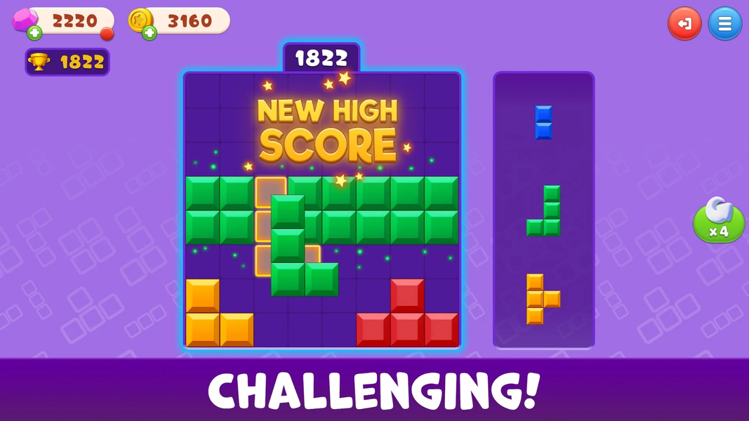 BlockBuster: Adventures Puzzle - Gameplay image of android game