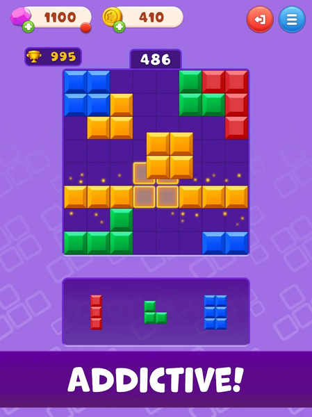 BlockBuster: Adventures Puzzle - Gameplay image of android game