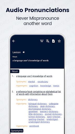 Offline English Dictionary - عکس برنامه موبایلی اندروید