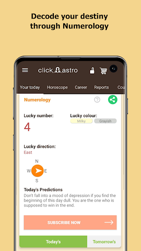 Clickastro دانلود برنامه Clickastro Astrology اندروید | بازار