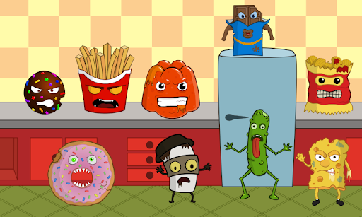 Zombie Food Clicker - عکس بازی موبایلی اندروید