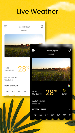 Weather - عکس برنامه موبایلی اندروید