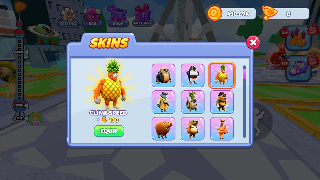 Climb and Jump Tower Challenge - Gameplay image of android game