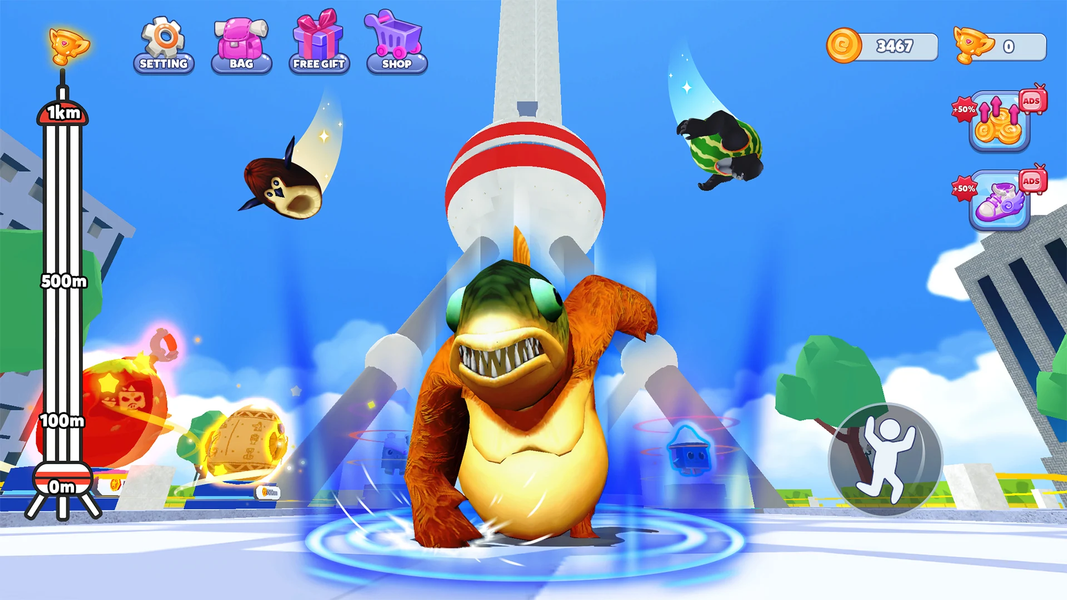 Climb and Jump Tower Challenge - عکس بازی موبایلی اندروید