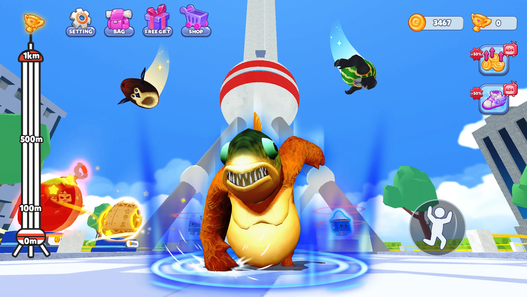 Climb and Jump Tower Challenge - عکس بازی موبایلی اندروید