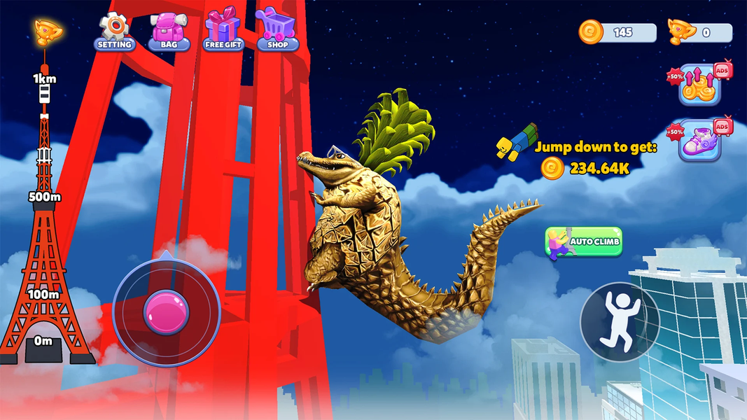 Climb and Jump Tower Challenge - عکس بازی موبایلی اندروید