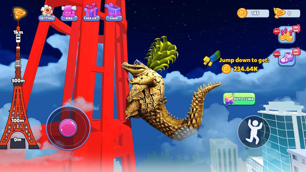 Climb and Jump Tower Challenge - عکس بازی موبایلی اندروید