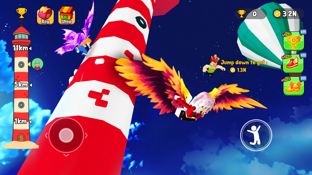 Climb and Jump Obby Tower - عکس بازی موبایلی اندروید