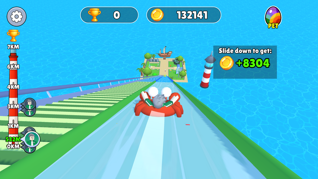 Climb Tower: Slide Master - Gameplay image of android game