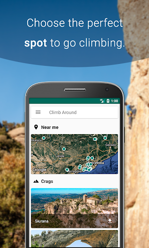 Climb Around Climbing Topo - Image screenshot of android app