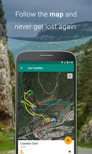 Climb Around Climbing Topo - Image screenshot of android app