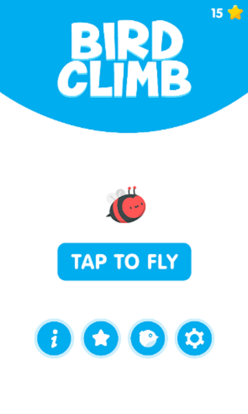 Climb & Jump : Birds - Gameplay image of android game