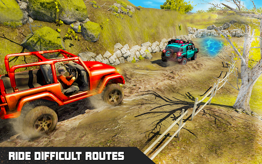 Offroad Xtreme 4X4 Jeep Driver - Gameplay image of android game