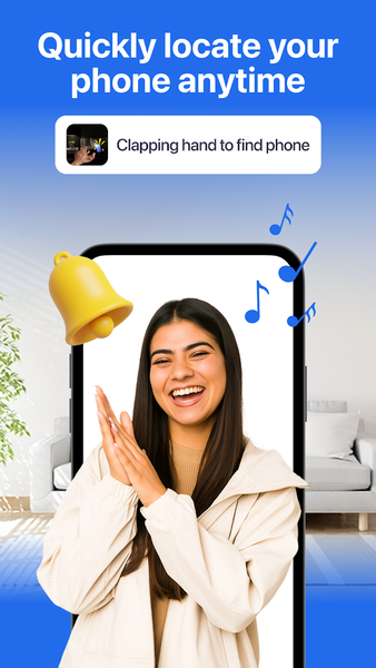 Clind: Clap To Find My Phone - عکس برنامه موبایلی اندروید