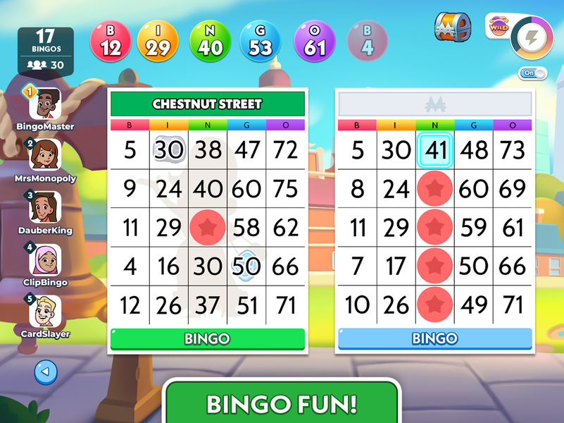 MONOPOLY: Bingo! - عکس بازی موبایلی اندروید