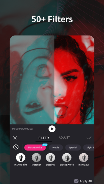Video Editor & Maker-Love Edit - Image screenshot of android app