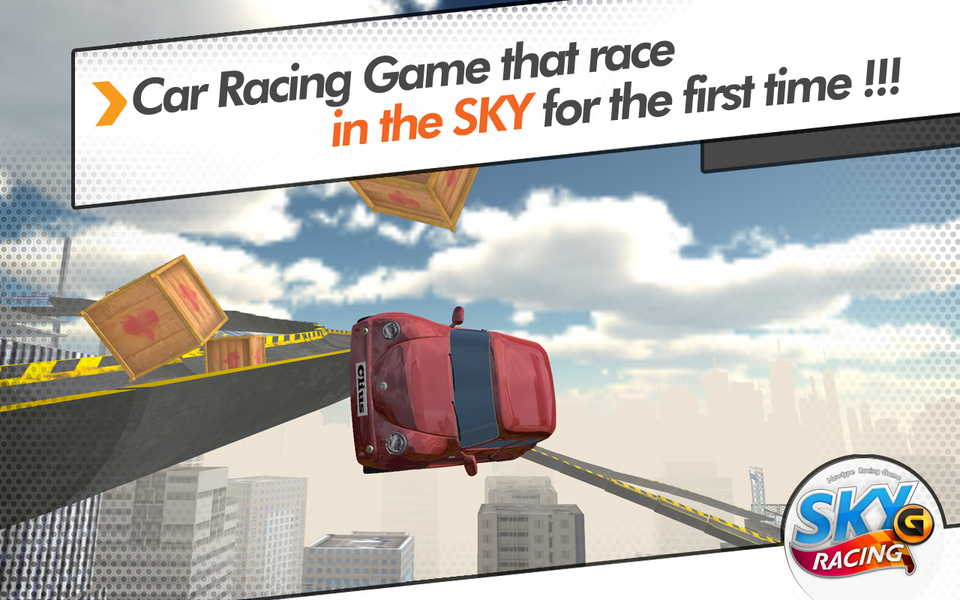 Sky RacingG - Gameplay image of android game