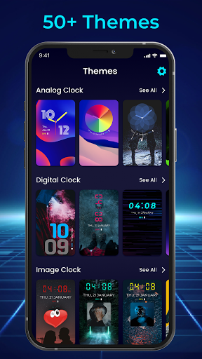 Widget OS ۱۸: Live Wallpaper - عکس برنامه موبایلی اندروید