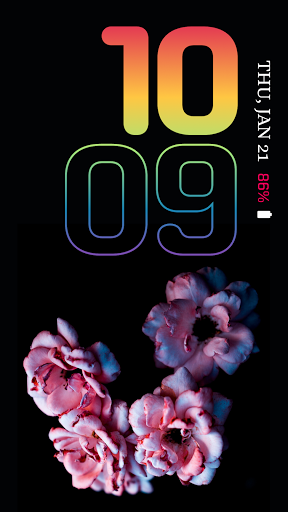 Widget OS ۱۸: Live Wallpaper - عکس برنامه موبایلی اندروید