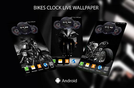 Superbike Clock Wallpaper HD - عکس برنامه موبایلی اندروید