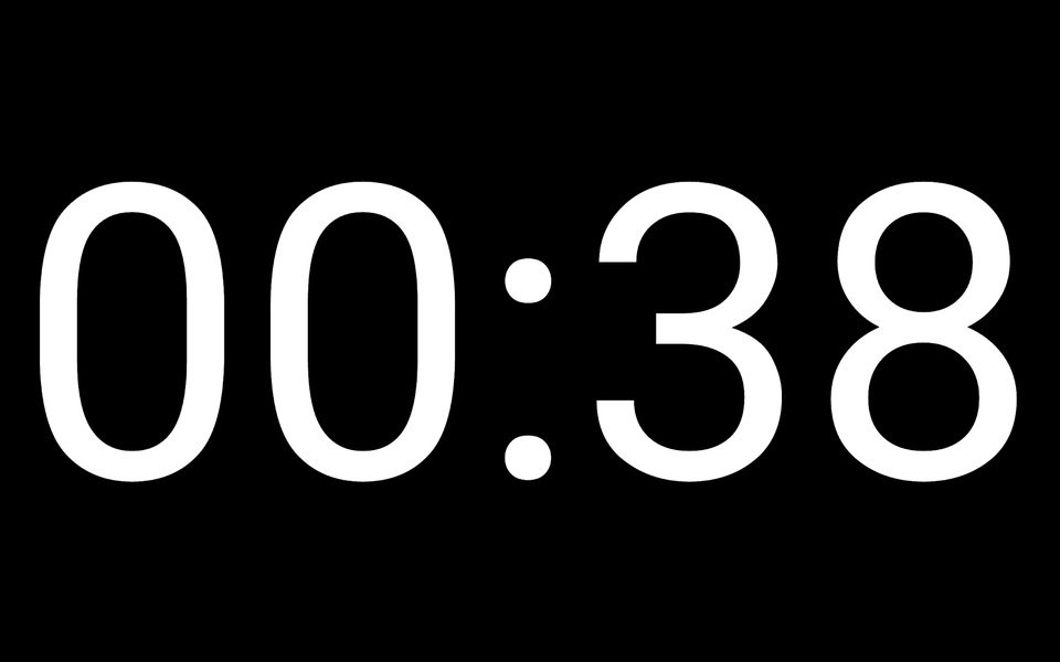 Fullscreen Clock: Flip & Focus - عکس برنامه موبایلی اندروید