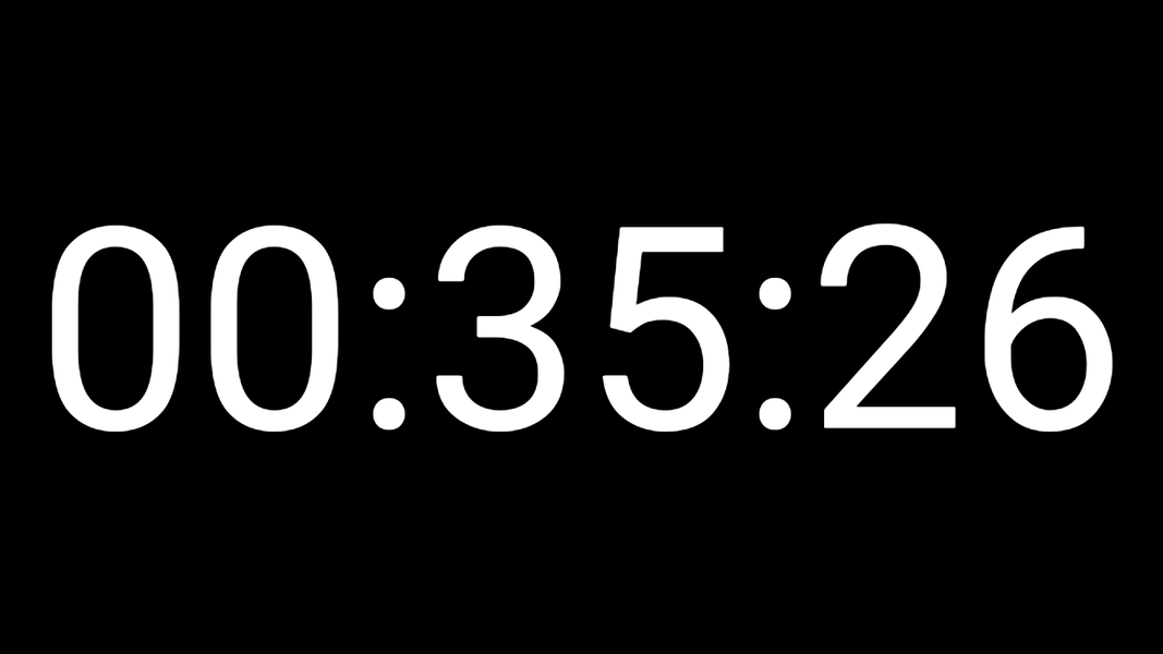 Fullscreen Clock: Flip & Focus - عکس برنامه موبایلی اندروید