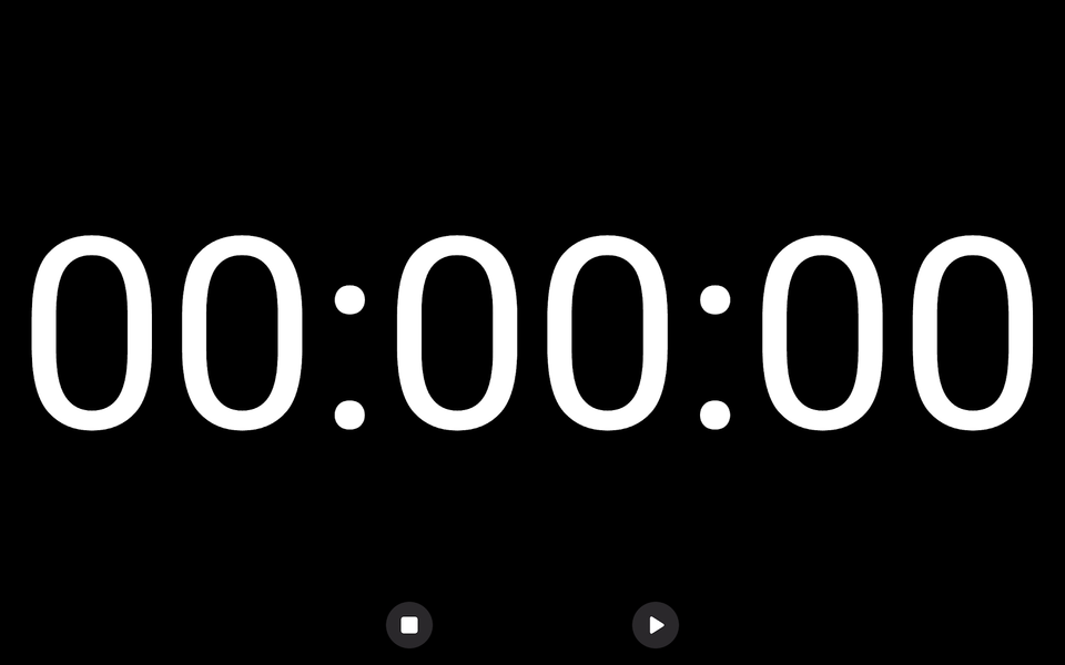 Fullscreen Clock: Flip & Focus - عکس برنامه موبایلی اندروید
