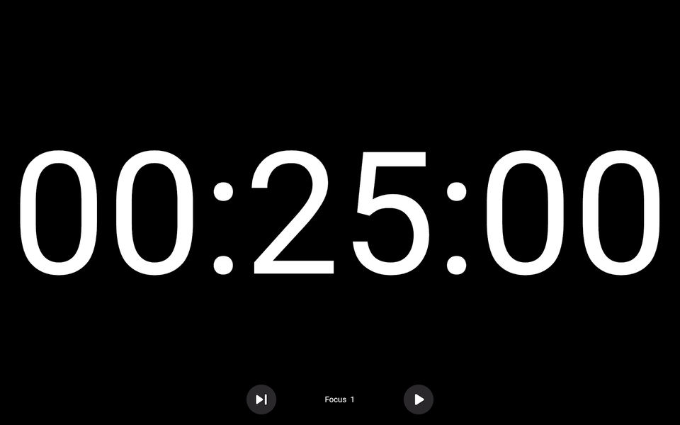 Fullscreen Clock: Flip & Focus - عکس برنامه موبایلی اندروید