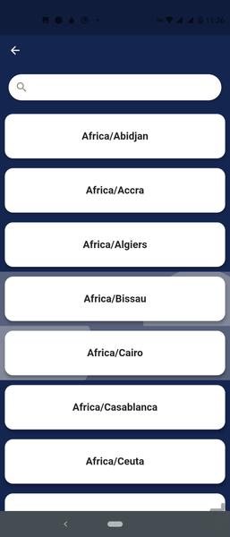 word clock - Image screenshot of android app