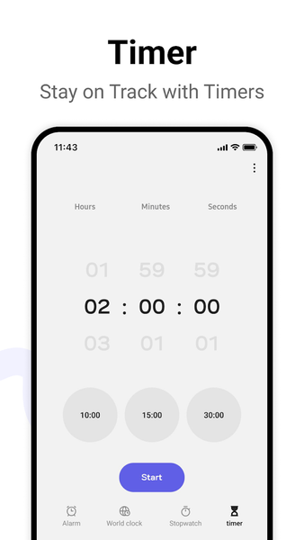 Alarm Clock - عکس برنامه موبایلی اندروید