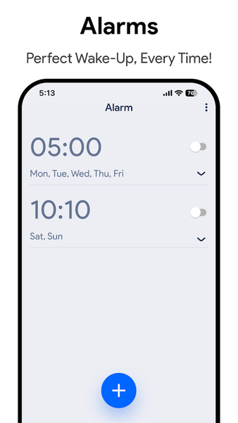 Alarm Clock - عکس برنامه موبایلی اندروید