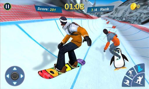 Snowboard Master 3D - Gameplay image of android game