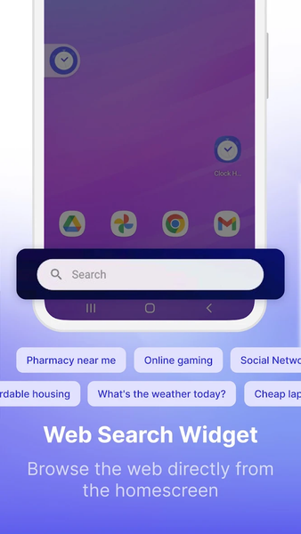 Clock Launcher: Set Alarms - عکس برنامه موبایلی اندروید