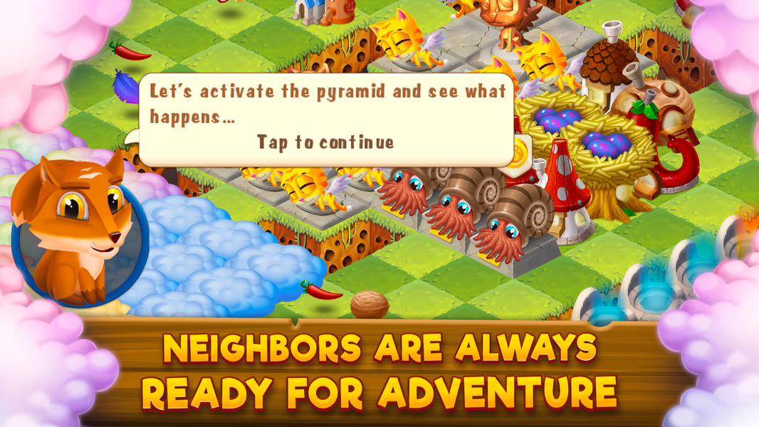 Cloud Busters - Gameplay image of android game