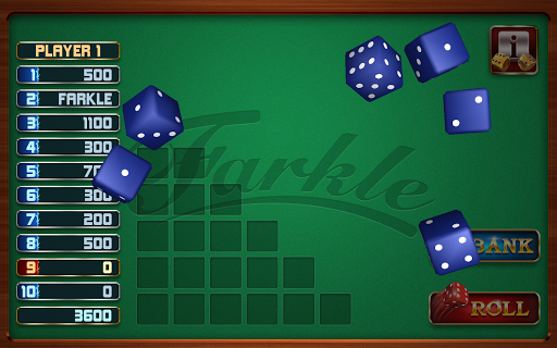 Farkle Dice Game - عکس بازی موبایلی اندروید